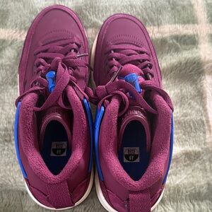 Jordan Kids' Sneakers in Purple and Blue
